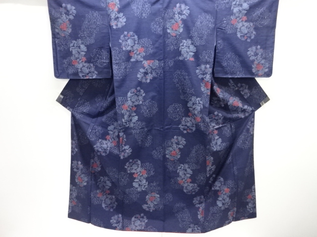 Japanese Kimono / Tsumugi Omeshi Silk